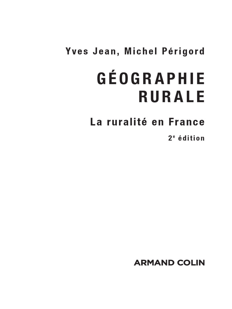 Feuilletage_560 geographie rurale | PDF