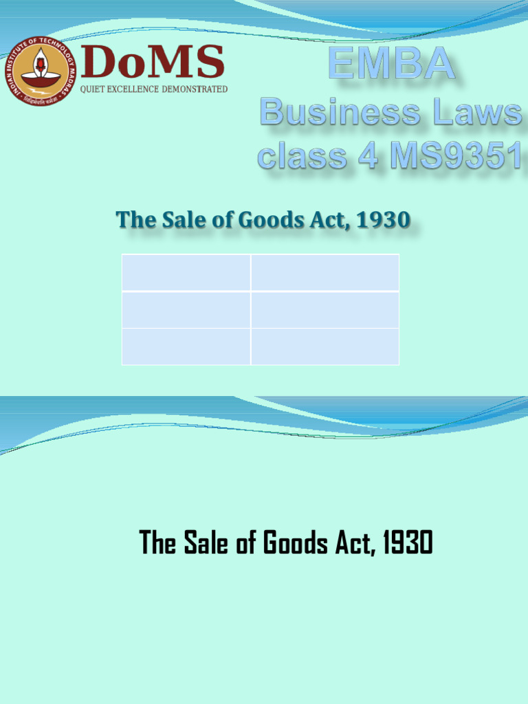 SALES OF GOODS ACT 1930 QUESTIONS AND ANSWERS PDF DOWNLOAD CA FOUNDATION visual data 3