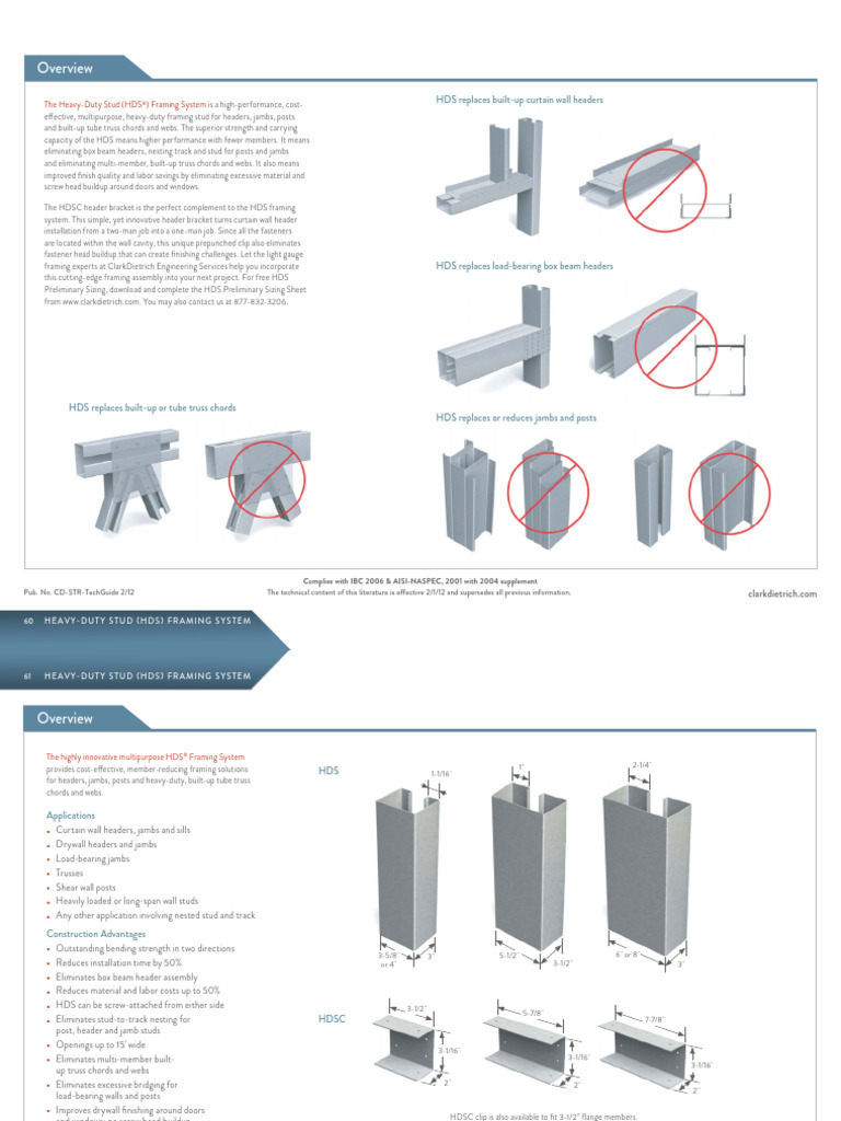 CD Structural-HDS LimitingHeights | PDF