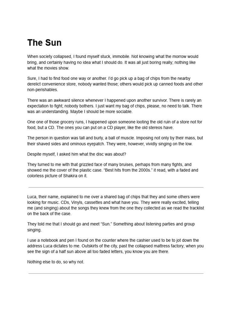 The Sun | PDF