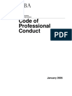 Rib A Code of Professional Conduct