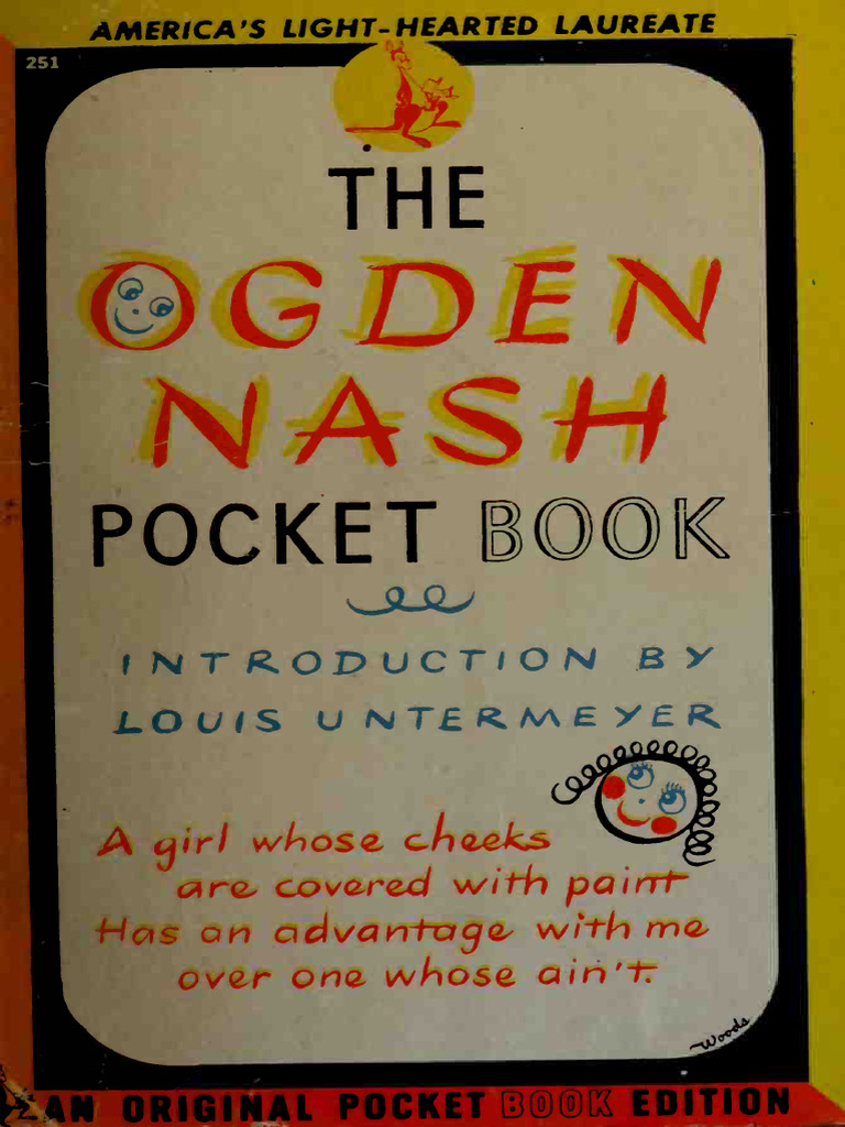 The Pocket Book of Ogden Nash (Ogden Nash) | PDF