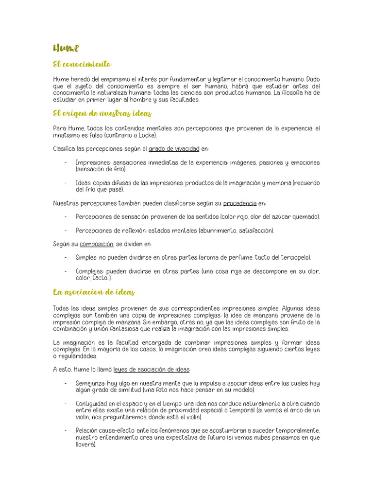 Hume Locke Hobbes y Rosseau PDF