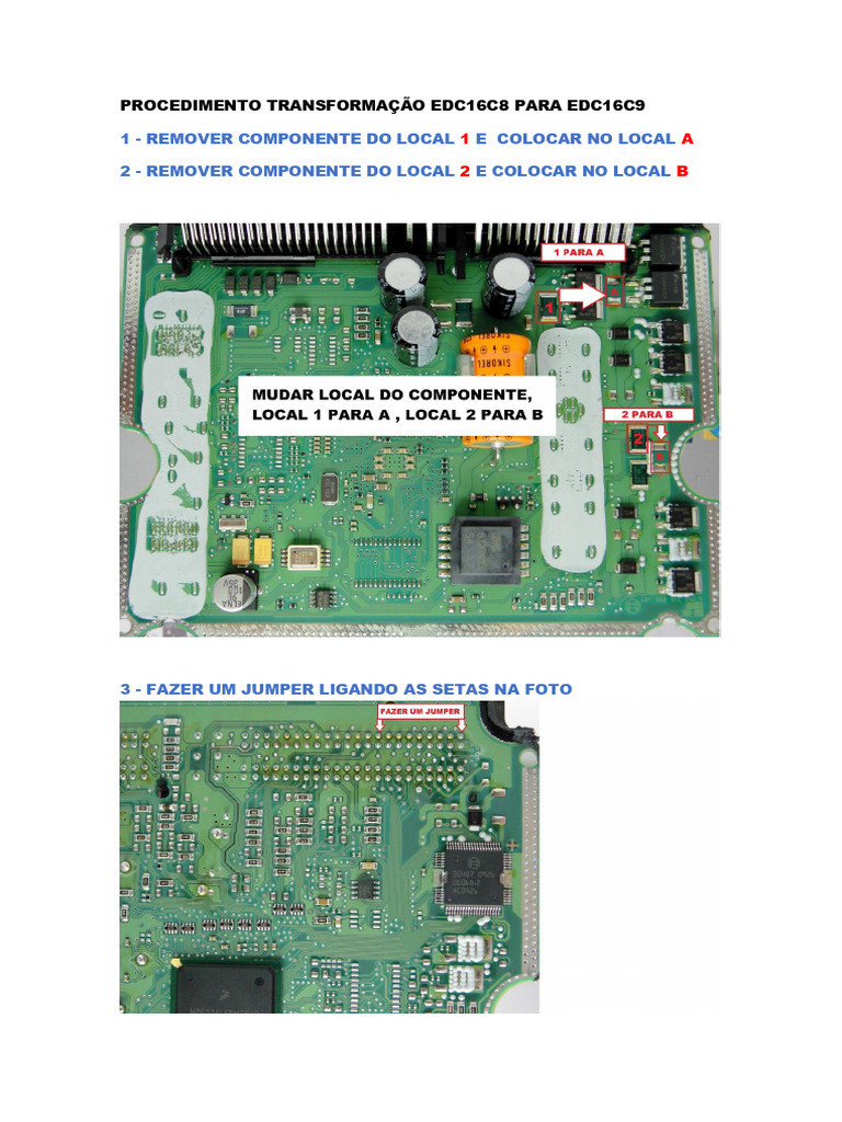 EDC16C8 PARA EDC16C9 | PDF