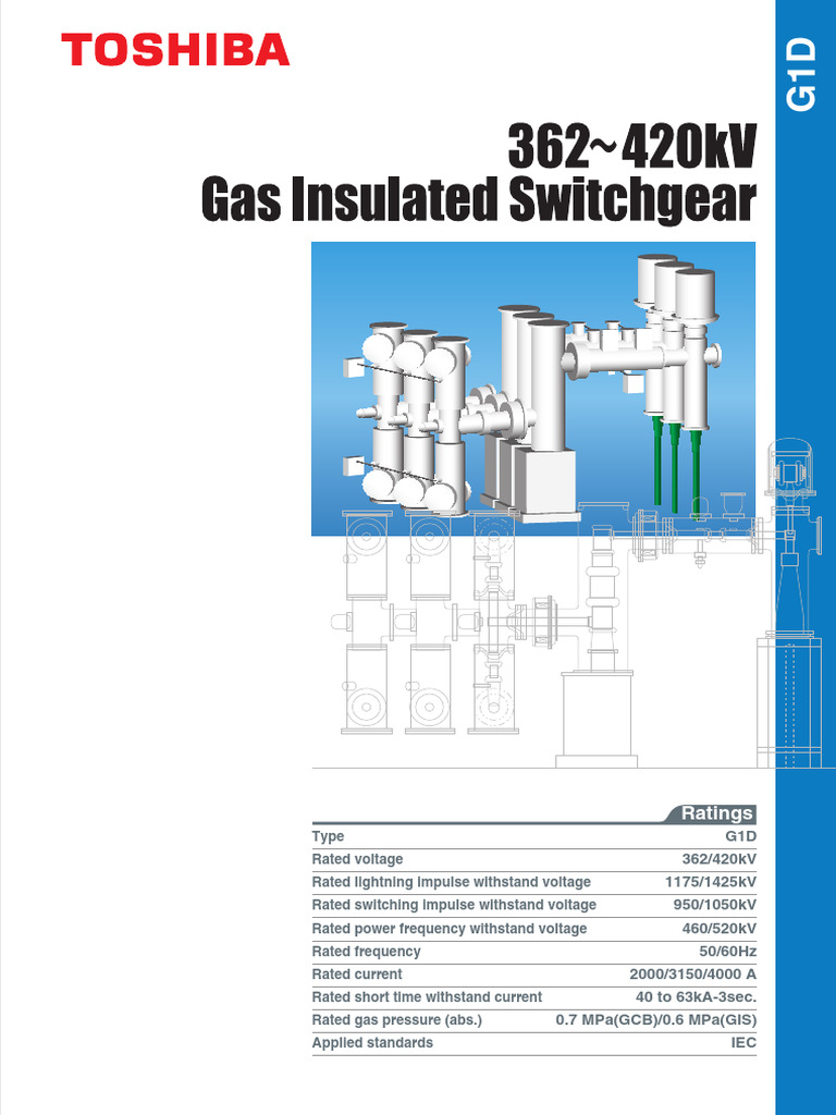 362-420kV Gas Insulated Switchgear | PDF
