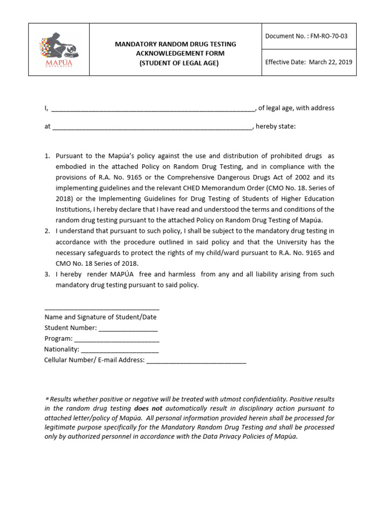 fm-ro-70-03-mandatory-random-drug-testing-acknowledgement-form