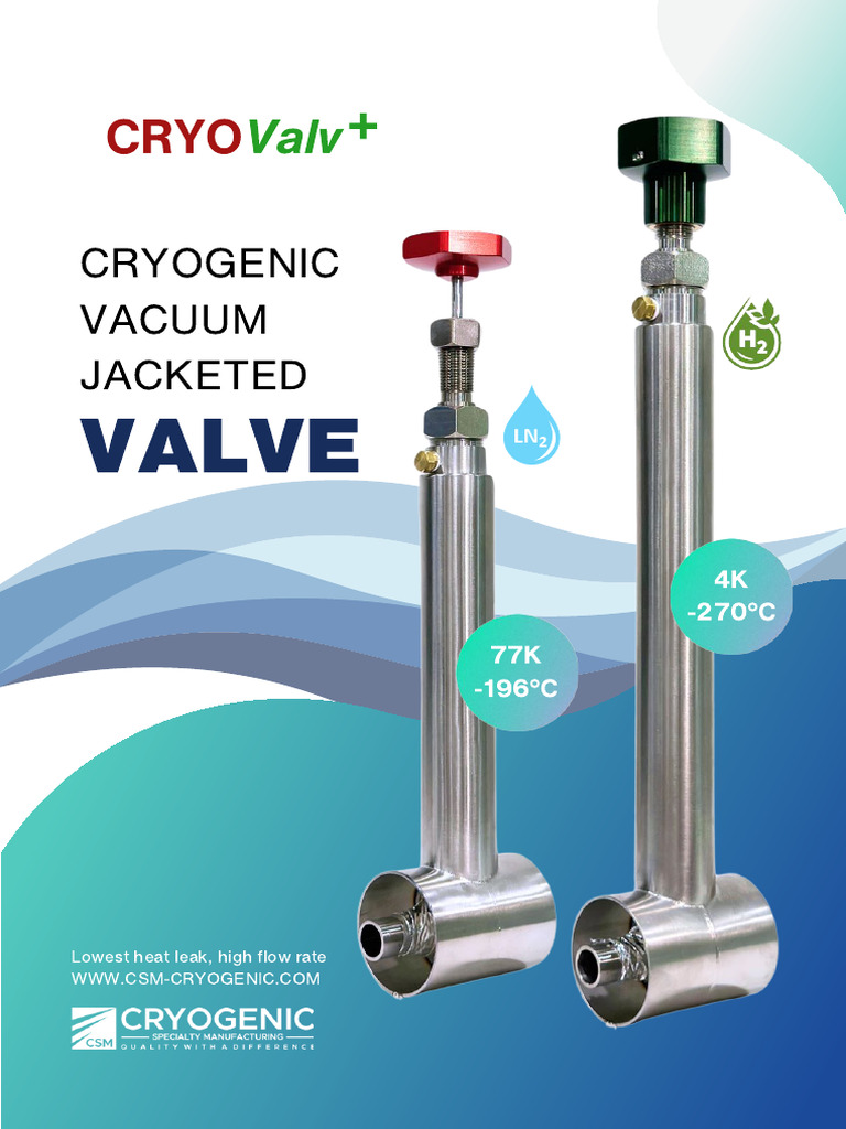 CryoValv Catalog | PDF