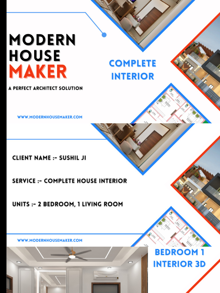 Sushil Ji Interior | PDF | Architectural Elements | Architectural Design