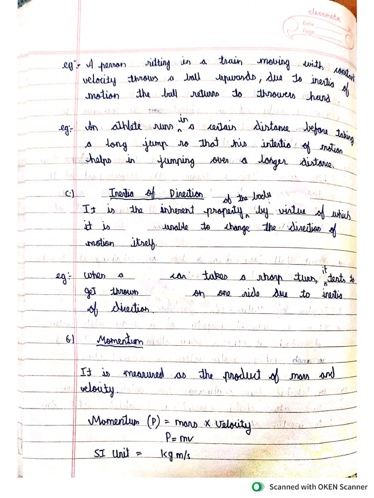 Physics Note Newton | PDF