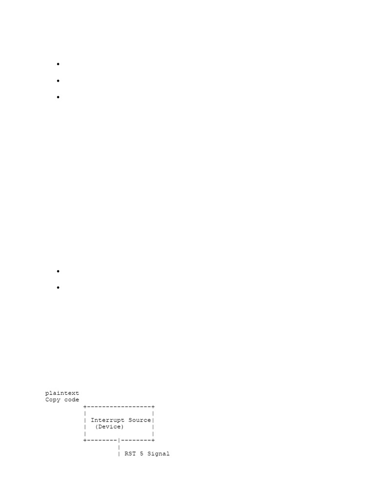 Vectored Interrupts | PDF