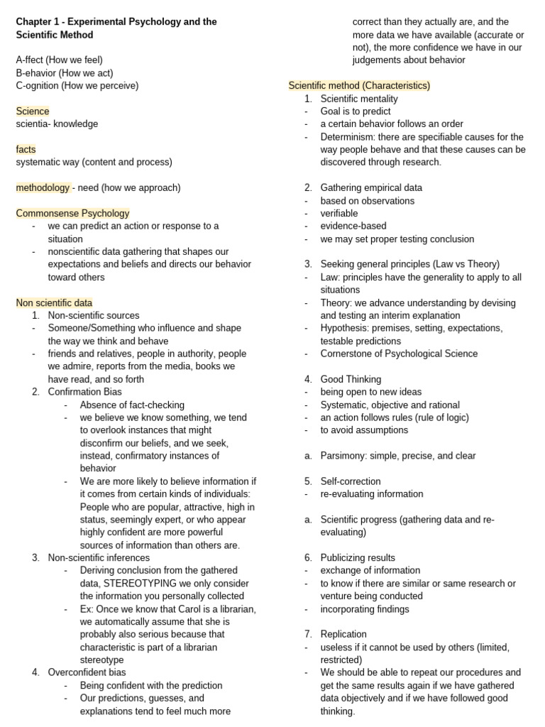 Exp Psy | PDF