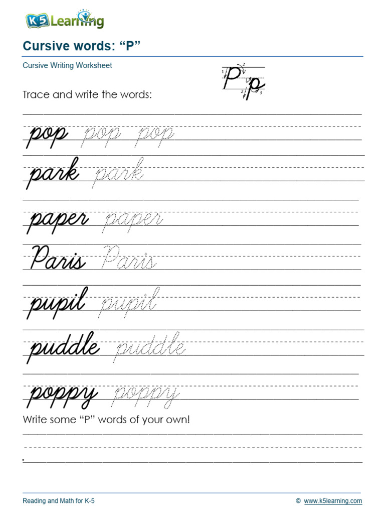 handwriting-practice-words-pp-printable | PDF