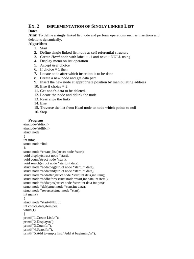Ds Program 2 | PDF