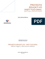 PEI Marco Legal y Estructura