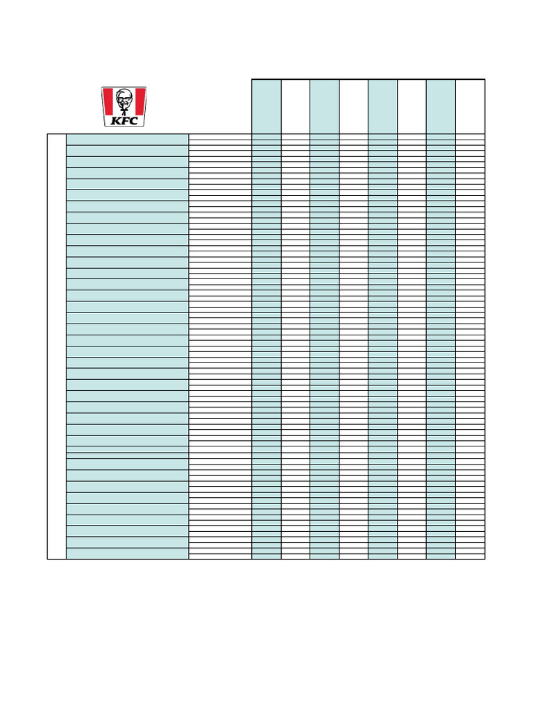KFC Calories | PDF