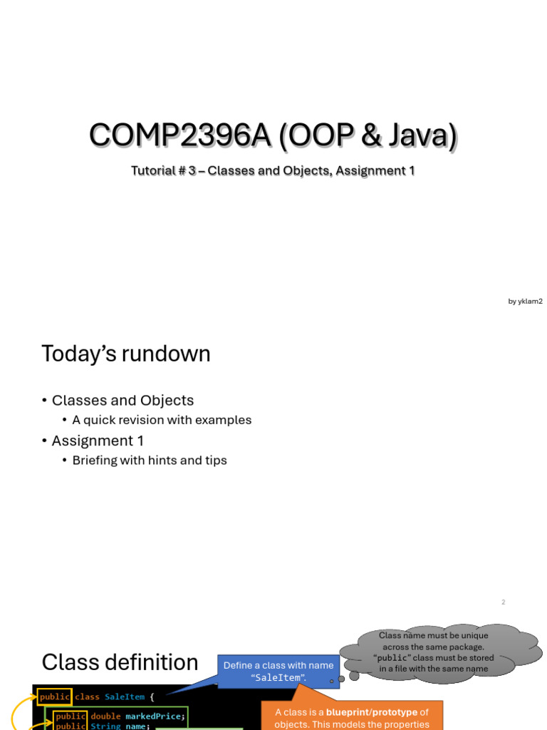 Tutorial 3 | PDF
