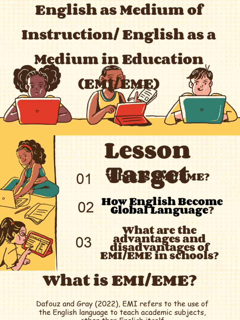 English as Medium of Instruction Overview | PDF | English Language ...