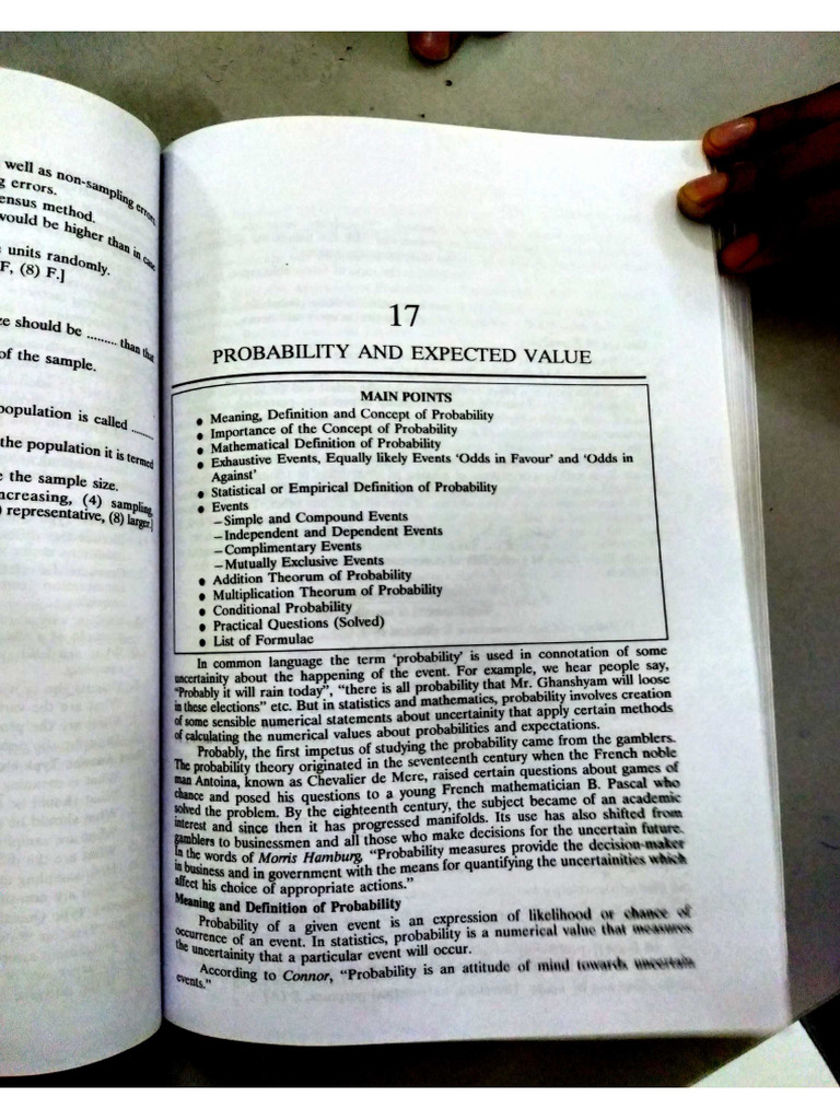 Probability Unit 3 | PDF