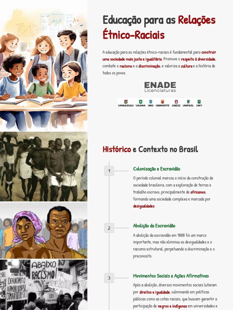Educacao para As Relações Etnico Raciais | PDF