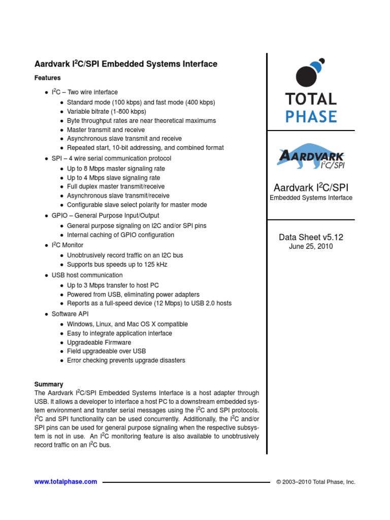 I2C Datasheet | 64 Bit Computing | Microsoft Windows