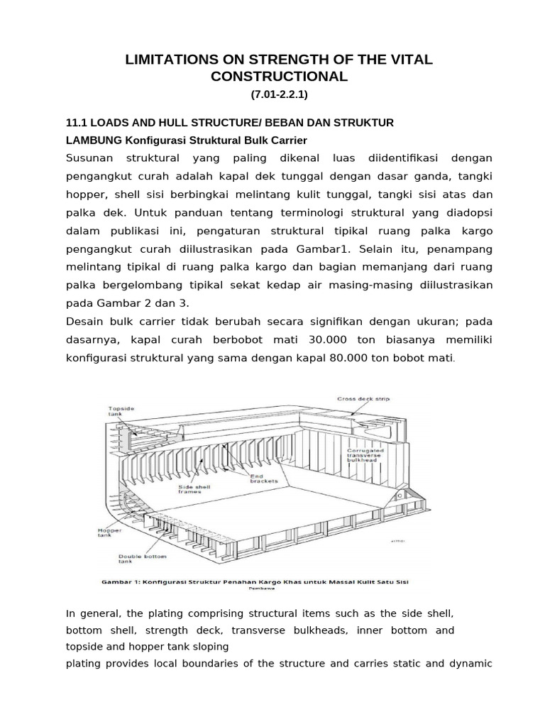 Limitations On Strength of The Vital Constructional | PDF