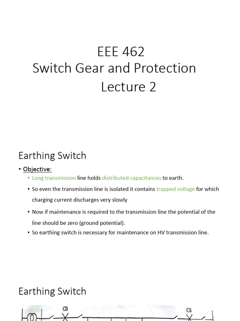 Earthing Switch and Bus-Bar Systems | PDF | Switch | Computers