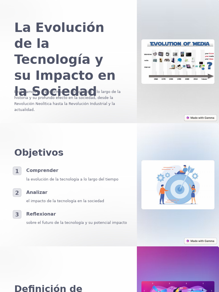 La Evolucion de La Tecnologia y Su Impacto en La Sociedad | PDF