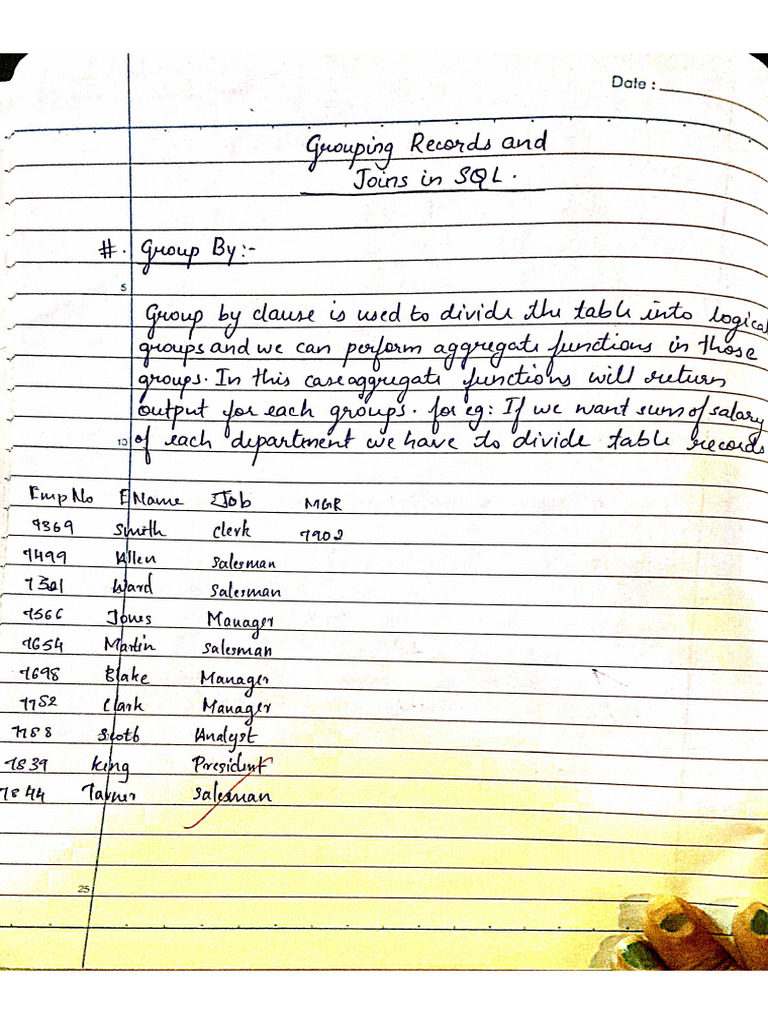 join sql notes computer class 12 | PDF