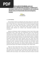 Download Analisis Pengaruh Pemberlakuan Anggaran Berbasis Kinerja Terhadap Kinerja Keuangan Pemerintah Daerah by wisnu_1985 SN77154136 doc pdf