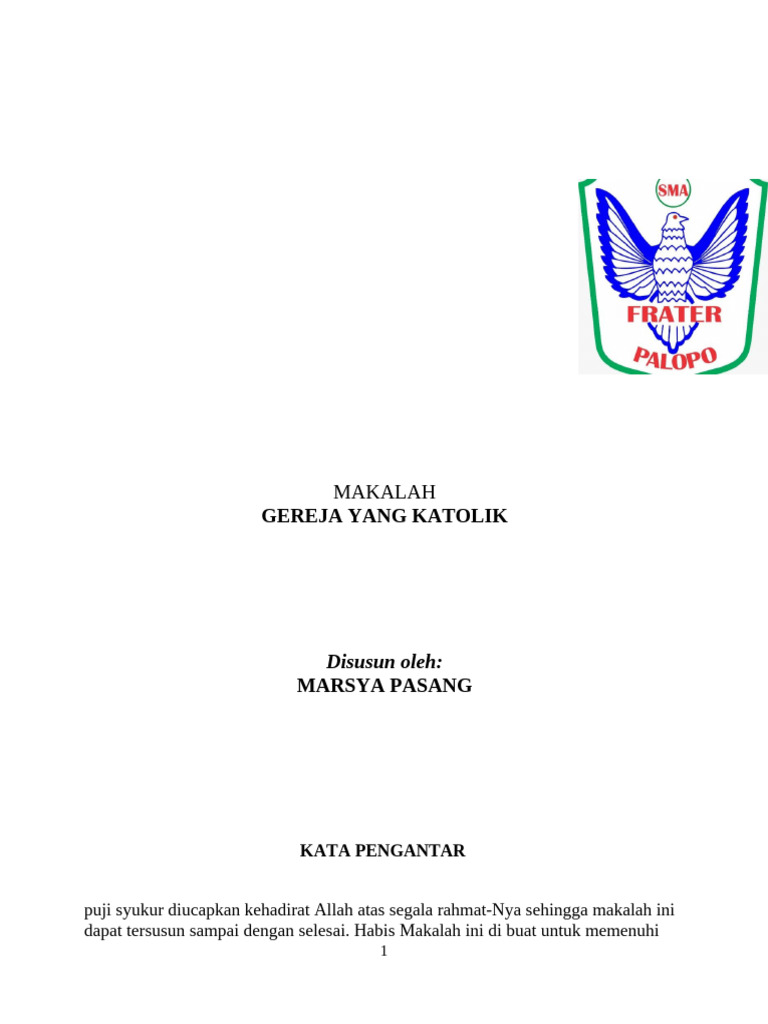 Makalah - Marsya Pasang | PDF