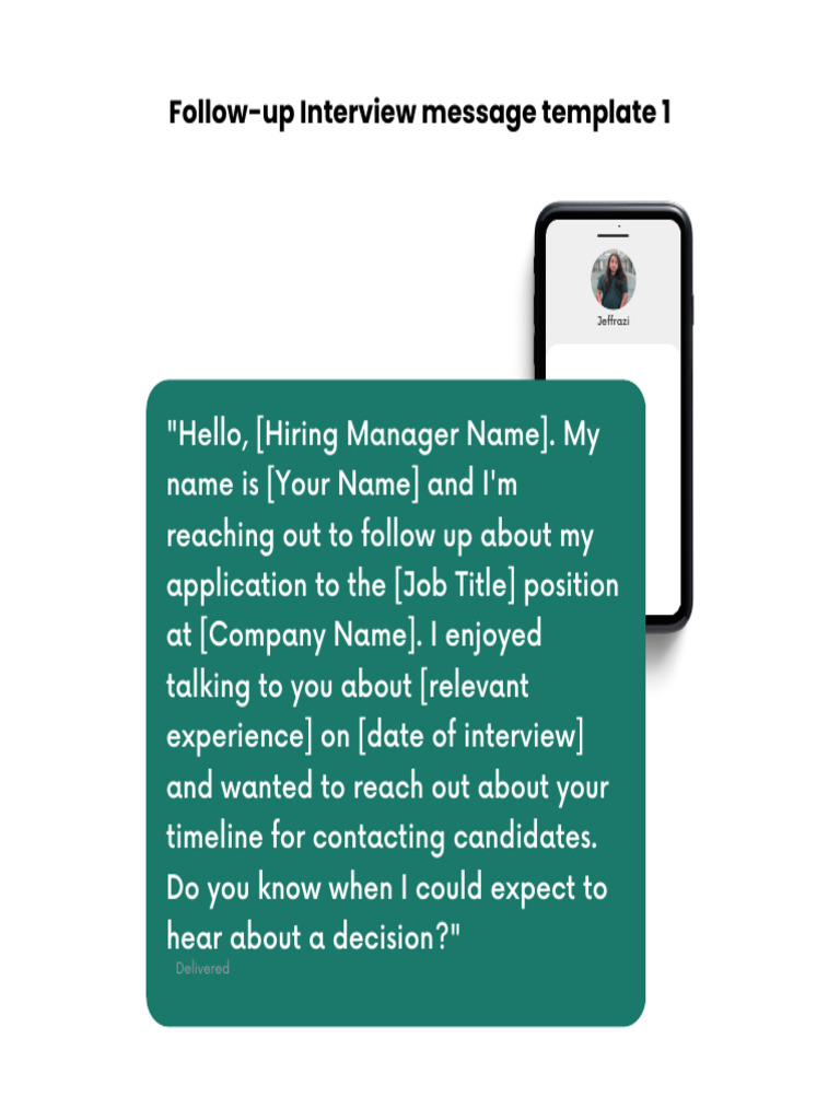 Follow Up Message Template 1685189590 | PDF