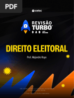 Direito Eleitoral - RT 40º Exame