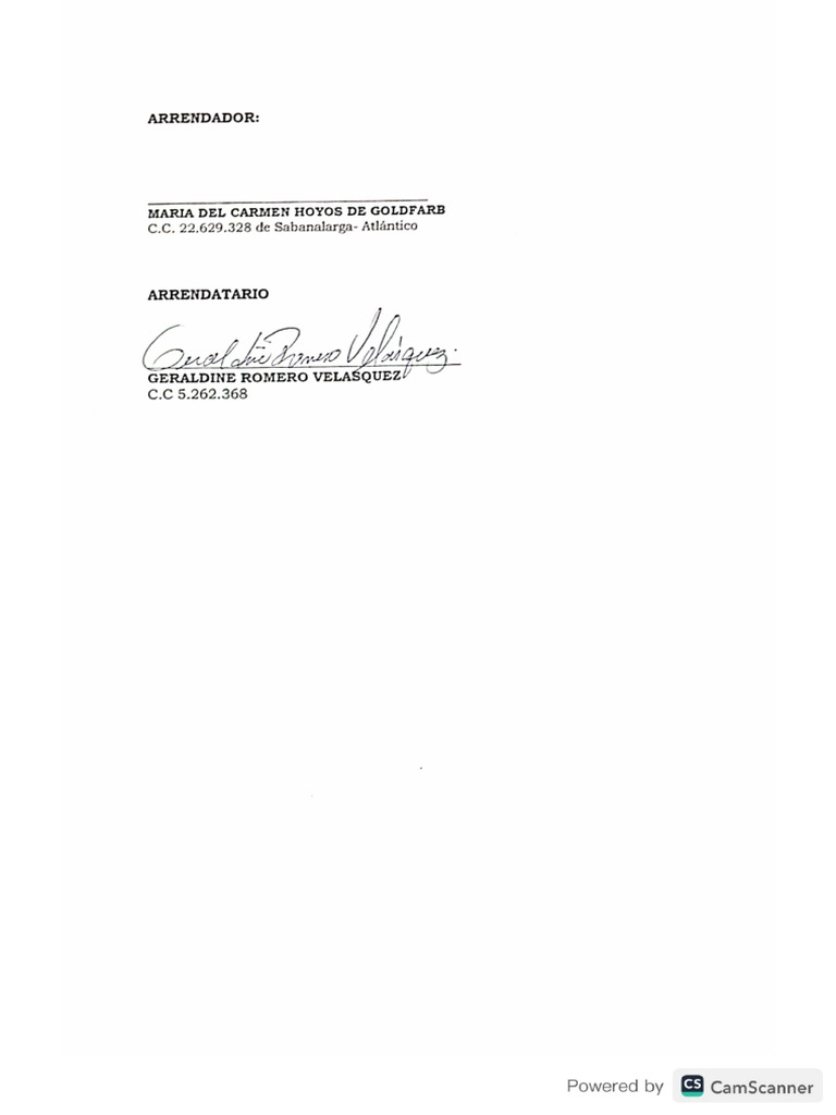 Signature pdf