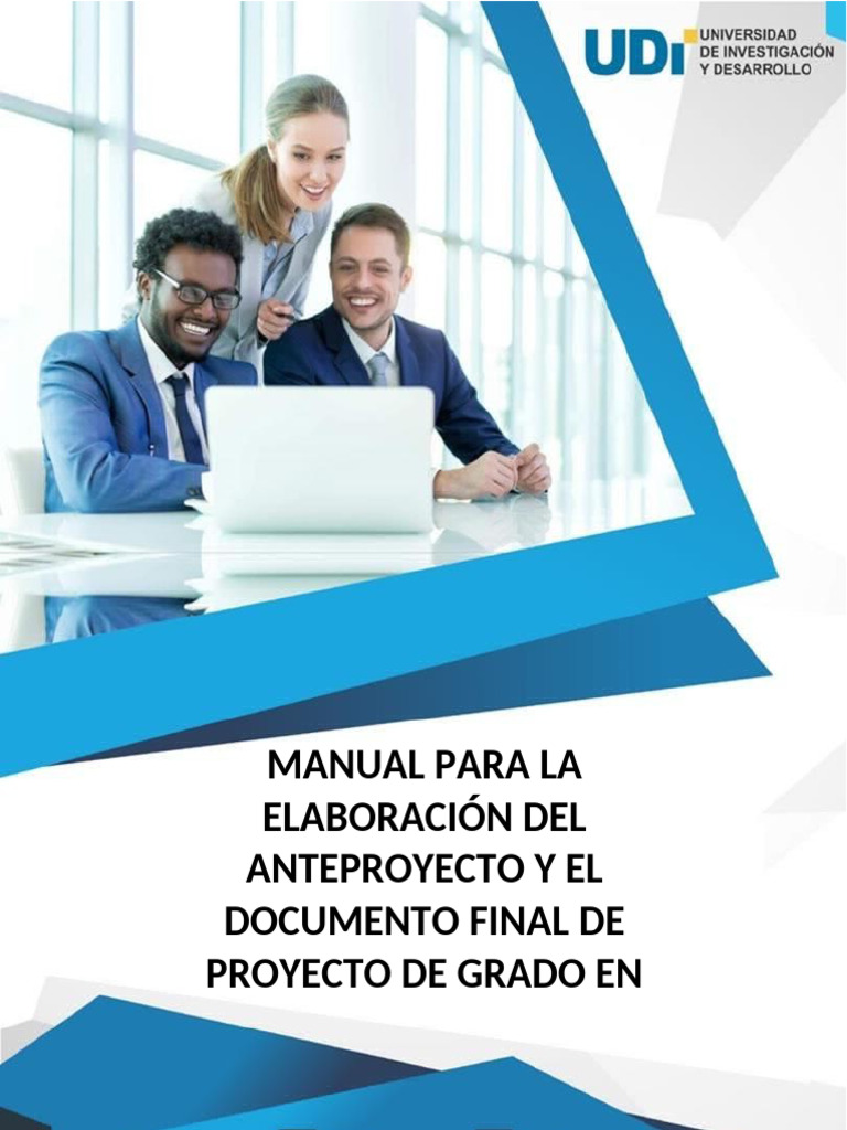 1.1.manual para La Elaboración Del Anteproyecto y El Documento Final de ...