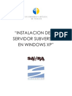 Servidor SVN Window XP