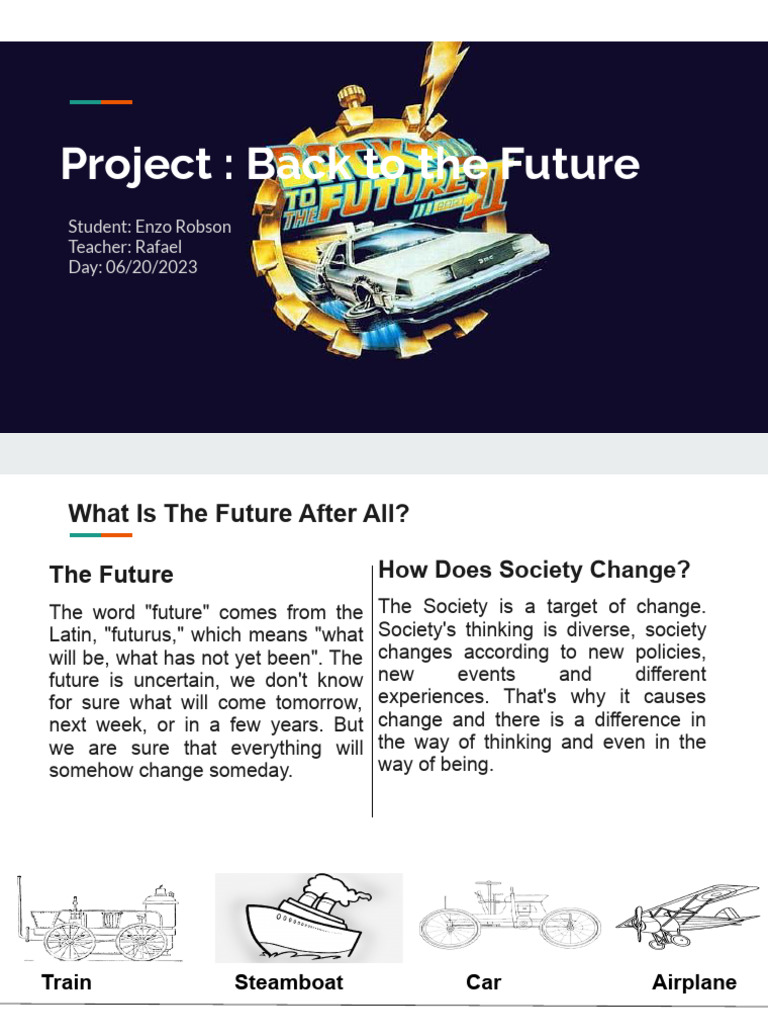 Project - Back To The Future | PDF