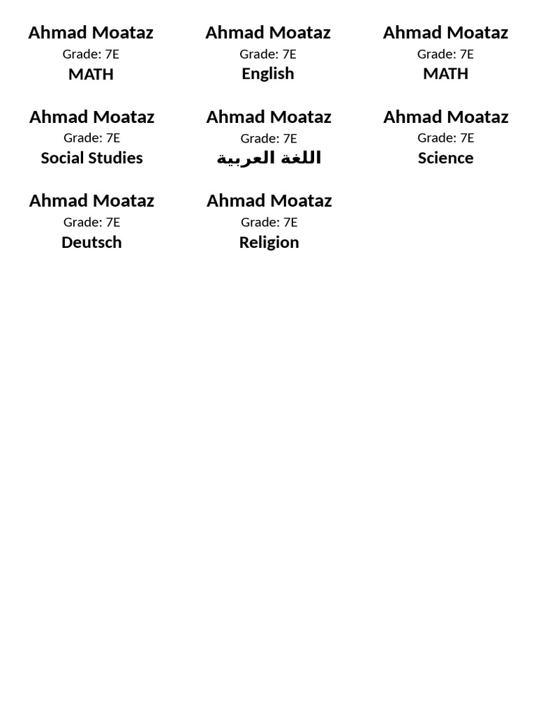 Tickets Print Sheet PDF