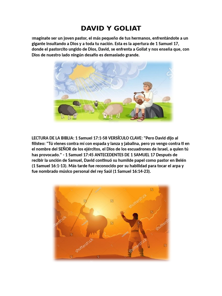 David y Goliat Shirley | PDF