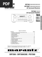 Marantz AV 7005 Service Manual(1) | Frequency Modulation | Electrical