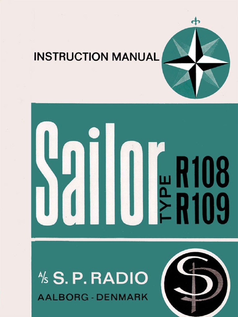 Sailor R109 | PDF