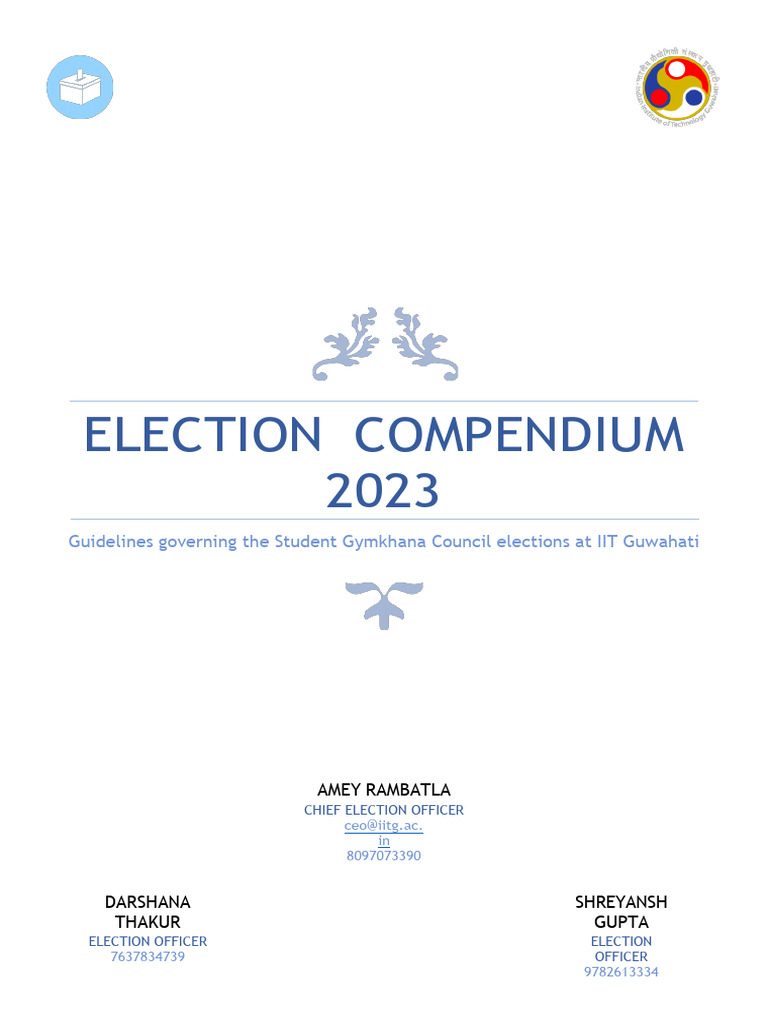 Election Compendium 2023 (1) | PDF