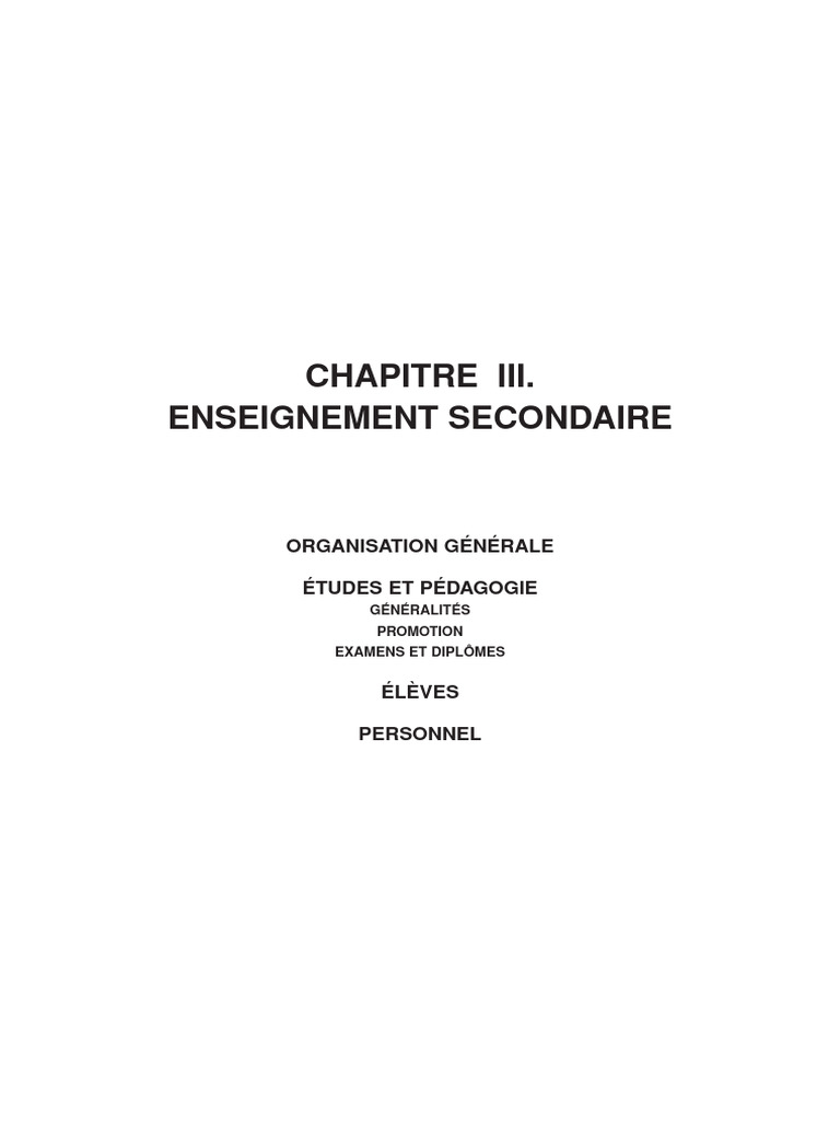 Chapitre 3 | PDF