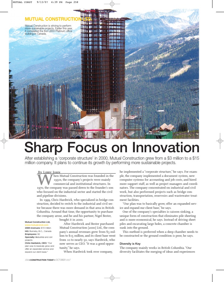 Construction Today Magazine | PDF | Business | Economies