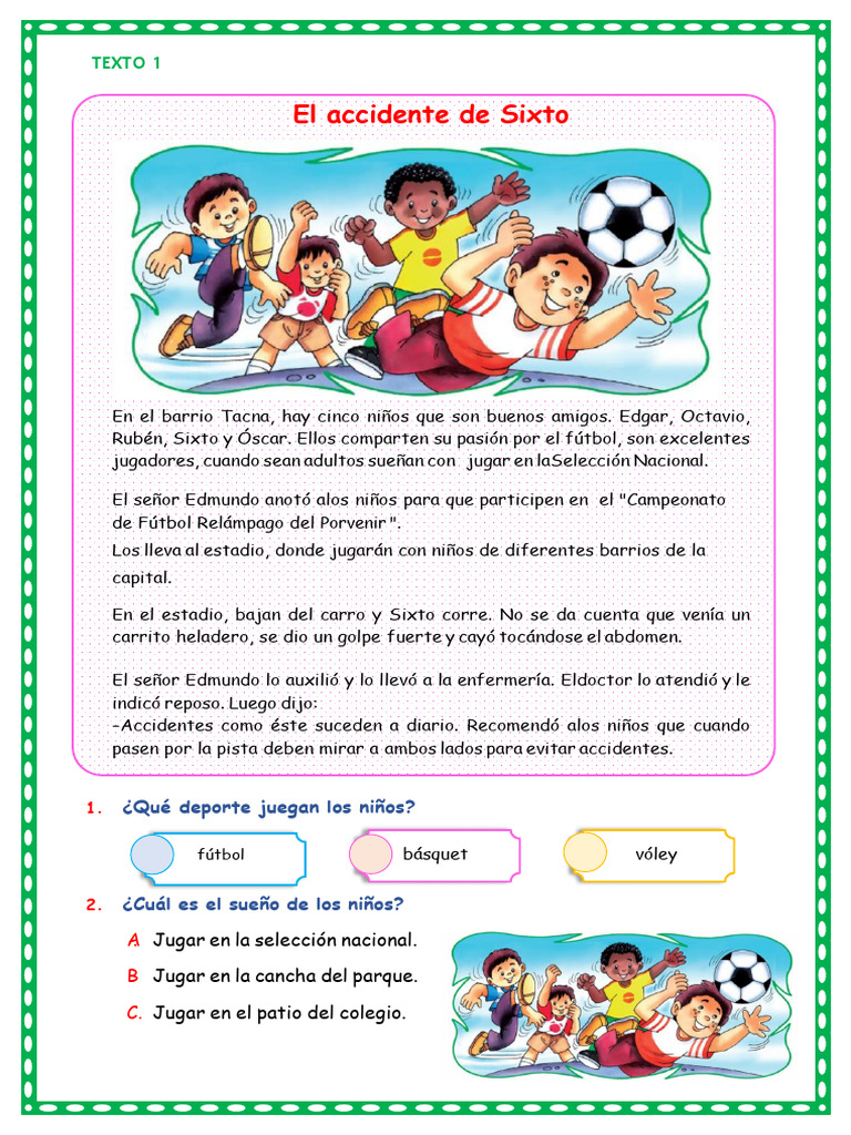 Plan Lector Sexto 2024 | PDF