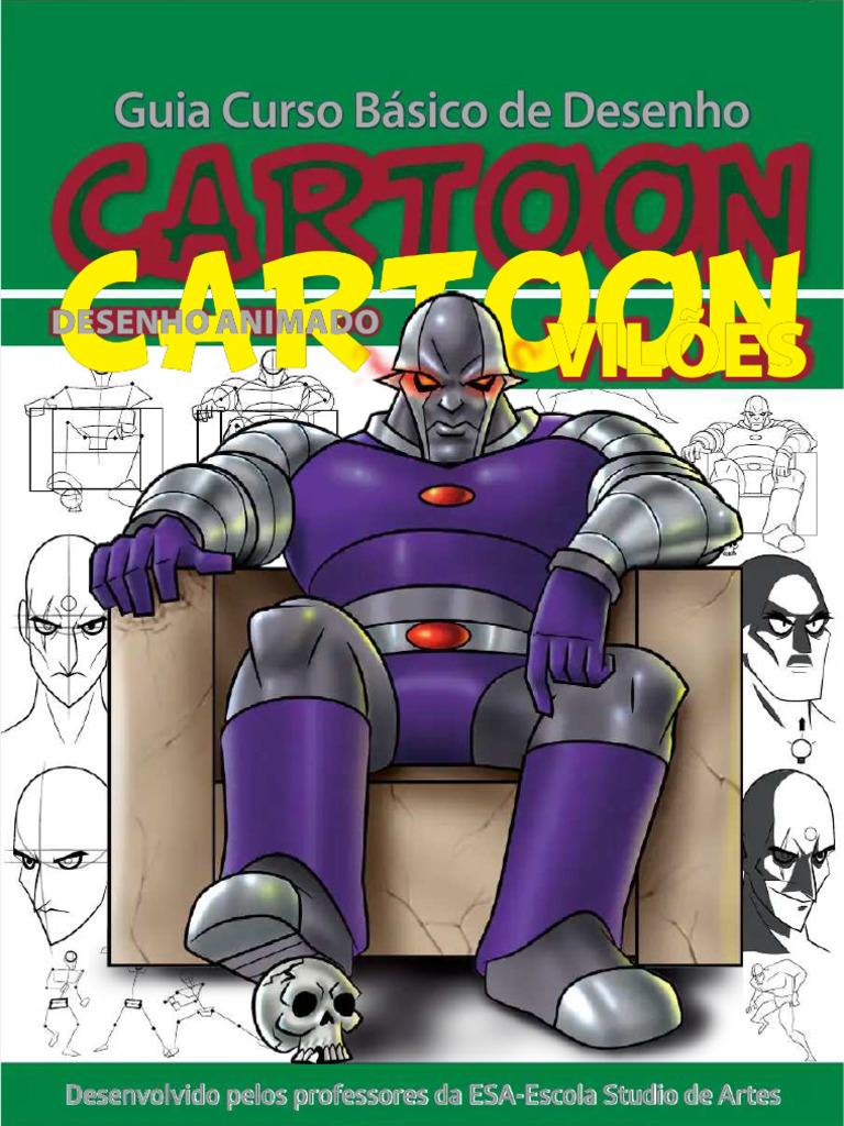PDF Curso Basico de Desenho Cartoon Ed1 PDF Compress | PDF