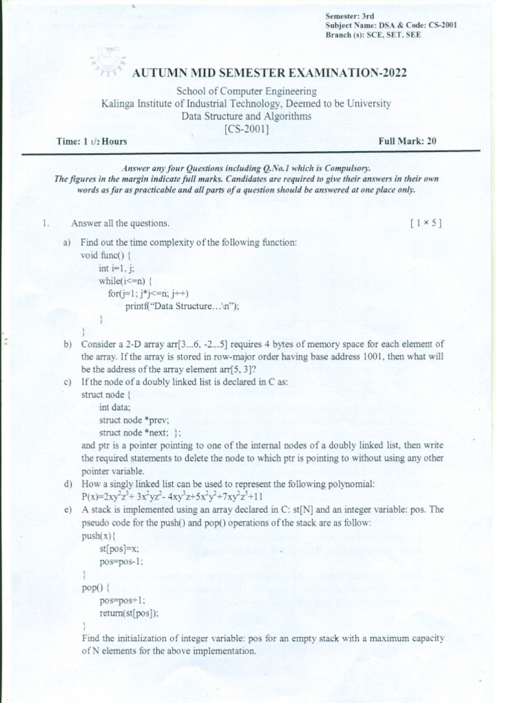 2022 Mid Sem | PDF