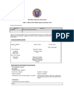 Formato de HC Oncología Agosto 2011 Ca - Ovariooooooooooooooooo