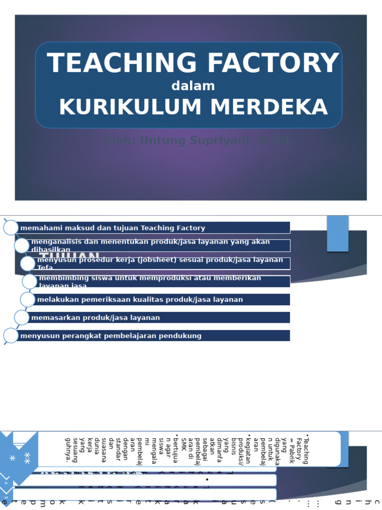 1 TEACHING FACTORY-UTAMA MODIF Untung | PDF