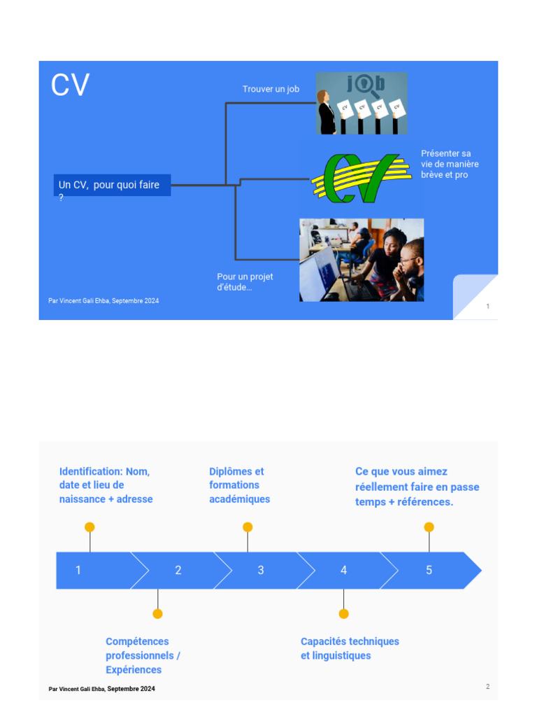 Formation CV | PDF
