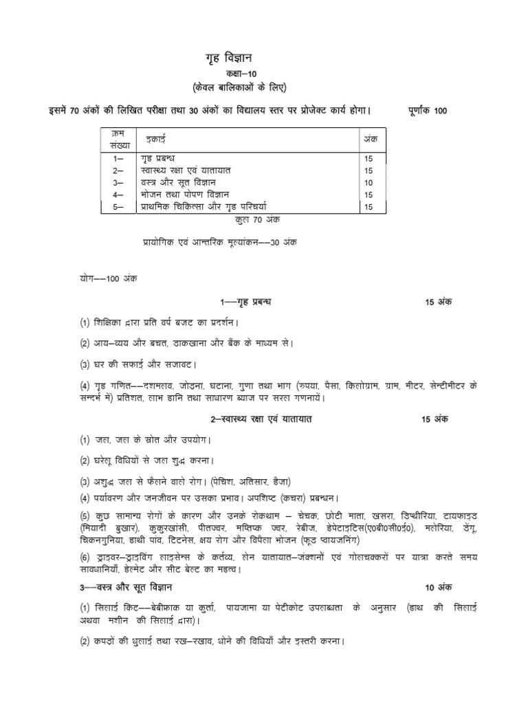 CLASS 10TH HOME SCIENCE BOOK PDF FREE DOWNLOAD visual data 3